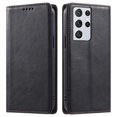 thumbnail image 2 of Nalacover for Samsung Galaxy S21 Ultra Wallet Case, Vintage PU Leather Book Folding Folio Case with Credit Card Slots Hidden Magnetic Closure Flip Kickstand Shockproof Slim Phone Case,Black, 2 of 8