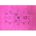 thumbnail image 1 of Ahgly Company Indoor Rectangle Oriental Pink Industrial Area Rugs, 2' x 5', 1 of 4