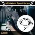 thumbnail image 2 of Unique Bargains ABS Wheel Speed Sensor ABS Sensor Anti-lock Braking System Sensor No.895460R020 for Toyota Rav4 2013-2019 1 Pc Rear Left, 2 of 6