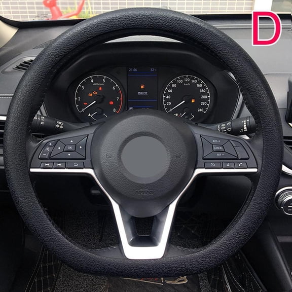 BOXIANG Car Silicone Steering Wheel Cover Men's And Women's Summer Fashion Sweat Wicking Non-slip All-season Model Thin And Soft
