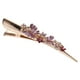 thumbnail image 3 of Pinza para el cabello delicada con diseño de flores vintage, pasadores de aleación, pinza grande de pico de pato, 3 of 6
