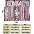 thumbnail image 5 of 50th Birthday Gifts for Women 50th Birthday Blanket 50 Year Old Throw Blankets Throws for Women Turning 50 Birthday Gifts 50X60 Inch, 5 of 7
