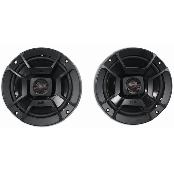 Polk Audio DB652 Ultramarine Dynamic Balance Coaxial Speakers, 6.5" - Pair
