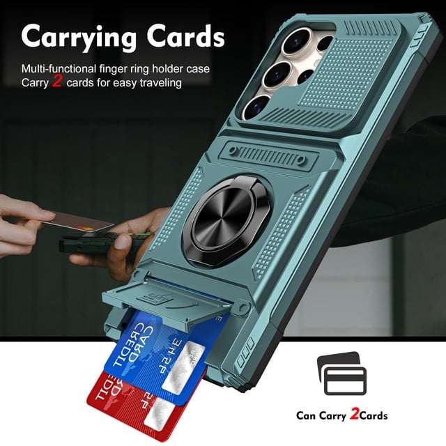 Fashion Case with Holder Stander Kickstand Drop Resistant Shockproof Case For Samsung Galaxy S25 Ultra