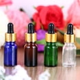 thumbnail image 3 of H&D Empty Refillable Dark Glass Essential Oil Bottle Packing Bottle Aftershave for Travel Set 4, 3 of 8