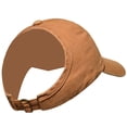 thumbnail image 3 of Sombrero de visera de verano Yinane 2 Piezas Borgoña Amarillo, 3 of 5
