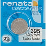 1 x Renata 395 Watch Batteries, SR927SW Battery