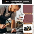thumbnail image 4 of for Samsung Galaxy Z Fold 5 5G Slim Case with Card Holder, Premium PU Leather Wallet Case with Flip Card Slots Kickstand & Magnetic Closure for Samsung Galaxy Z Fold 5 5G, Winered, 4 of 5