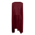 thumbnail image 4 of Sheer Chiffon Cape Wraps Lightweight Sun Cover Up Daily Outerwear Hooded Poncho, 4 of 4
