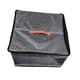 thumbnail image 4 of Organizador de caja de sombrero de armario plegable Multifuncional 17.7x17.7x11.4 pulgada portátil para hoja, ropa apilable con tapa a prueba de polvo, 4 of 8