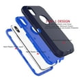 thumbnail image 4 of iPhone XS / iPhone X Cases, Sturdy Phone Case for iPhone X XS 5.8", Tekcoo Full-Body Shockproof Protection Heavy Duty Armor Hard Plastic & Shock Absorption Rubber Rugged Bumper 3-in-1 Case Cover, 4 of 8