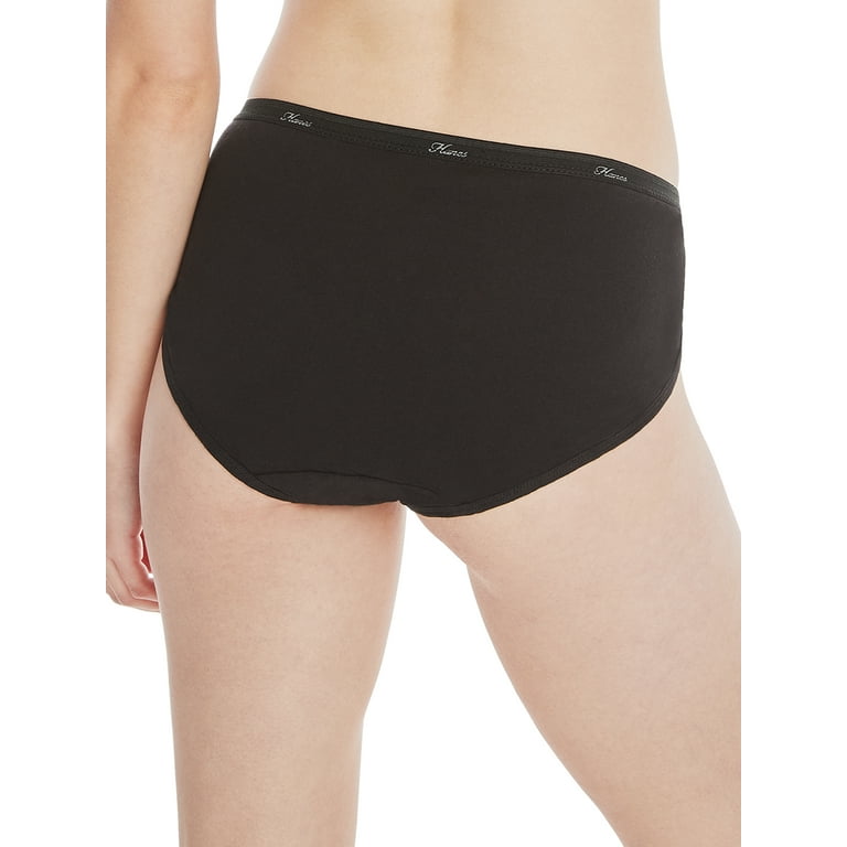Hanes womens Cotton briefs underwear, 10 Pack - Hi Cut - Import It All