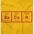thumbnail image 2 of Ba Co N Bacon Food Science Nerd Geeky Long Sleeve TShirt Men Women Brisco Brands S, 2 of 6