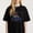 Black-1, variant on Women's Patriotic T-Shirt Short Sleeve Graphic S-4XL