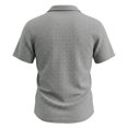 thumbnail image 4 of Mens Polo Short Sleeve Casual Summer Structured Collar Fashion Relaxed Fit Dressy Polo, M, 4 of 6