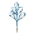 thumbnail image 1 of Plume de Paon 12 Po avec Paillettes d'Aqua - Pack de 5, 1 of 1