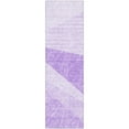 thumbnail image 2 of Addison Rugs Mayfield Washable Transitional Modern Lavender Runner Rug, 2'3" x 7'6", 2 of 5