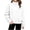 White, variant on StSilkitty Zip up Jacket for Boys Girls Long Sleeve Stand Collar Sweatshirts with Pockets Fall Winter Casual Fashion Outerwear