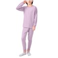 thumbnail image 2 of Cowsor Soft Cotton Pajamas for Toddler Boys Girls Kids Long Sleeve Sleepwear with Leggings Long Johns Thermal Underwear Set, 2 of 6