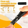 thumbnail image 5 of Nail Clippers for Thick Nails Wide Jaw Nail Cutter Stainless Steel Nail Trimmer with Nail File and Leather Case Splash Proof Fingernail Cutter Labor Saving Fingernail Trimmer for Women Men, 5 of 7