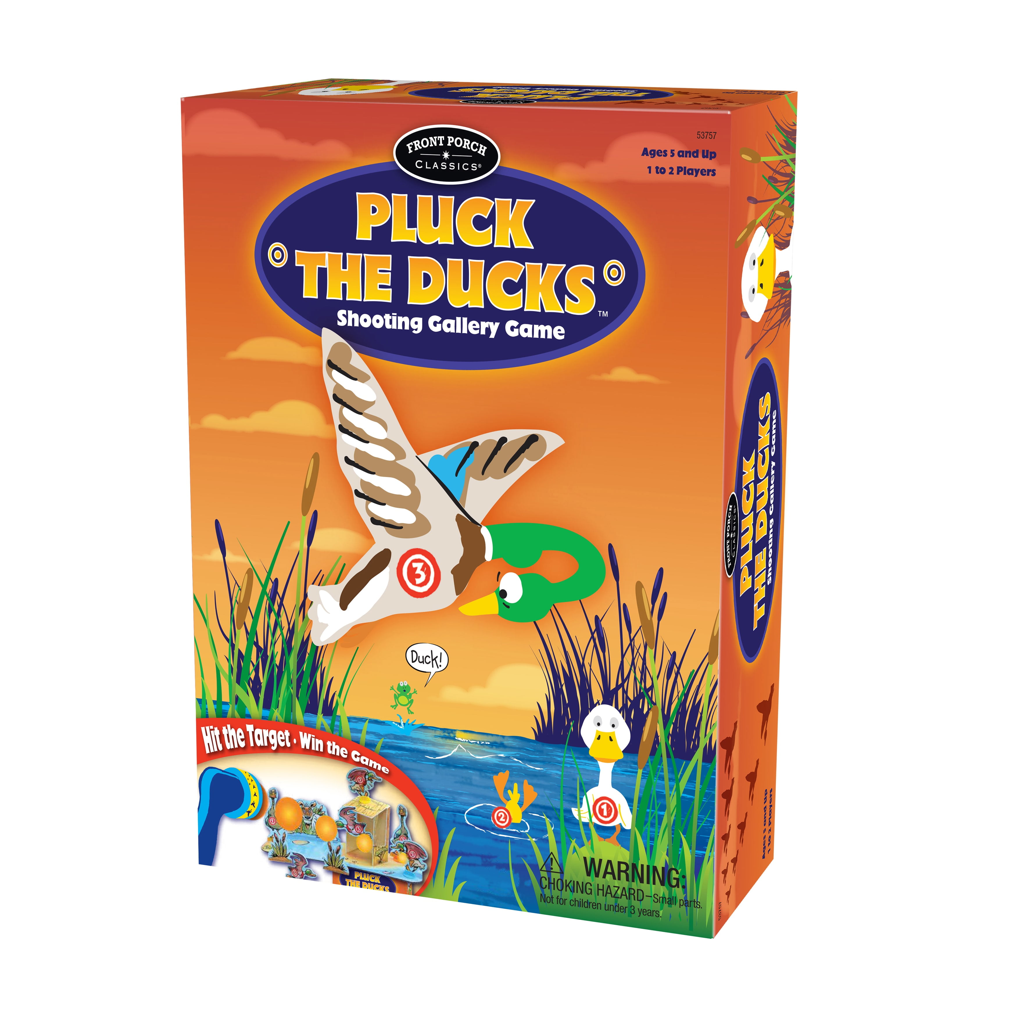 Pluck the Ducks Shooting Gallery Game