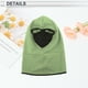 thumbnail image 5 of Máscara Facial Todo Incluido de Bargains Únicos Poliéster Patrón Panal Mantener Caliente Transpirable Verde Aguacate 1 Pcs, 5 of 6