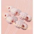 thumbnail image 4 of Relajador De Piernas, 20-Wheel Deep Tissue Massage Roller - Cellulite & Muscle Relaxer for Legs, Thighs, Roller for Arm Massage with Circular Clamps, Circular Leg Clamp Roller (Pink), 4 of 6