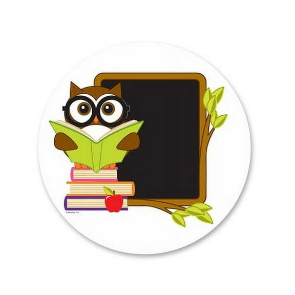 Owl School Edible Icing Image Cake Decoration Topper -1/4 Sheet