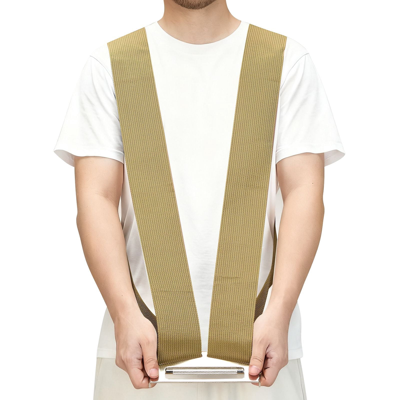 Furniture Moving Strap 1000 lbs Capacity with 3-Inch Shoulder 5-Inch Arm 4.25-Inch Handheld for Moving Appliances