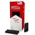 thumbnail image 1 of Cuñas de plástico Wobble Wobble, flexibles, paquete de 75 unidades, para el hogar, negras, 1 of 8