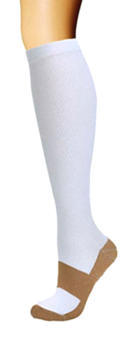 BISOUSOX Compression Socks For Women & Men | 20-30 MmHg Knee High Support Socks For Nurses, Pregnancy, Travel, Running | Fun Patterns & Colors