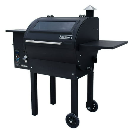 Camp Chef Magnum Dual-Function Wood Fired Pellet Grill & Smoker Combo Duo, Black