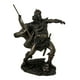 Viking Guerrier en Armure Lancer Lance Bronze Décoratif Finition Statue 8 Pouces – image 1 sur 4
