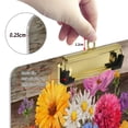 thumbnail image 3 of Acrylic Writing Board Silver 12.5*9 Inch Clipboards Transparent Acrylic Material Suitable For Office Classroom Teachers Fashion Bloggers Stationery Enthusiasts Country Style Vase, 3 of 9