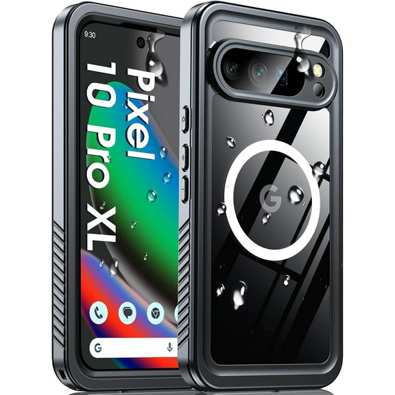 AICase For Googel Pixel 10 Pro XL Case MagSafe Waterproof Case Shockproof Heavy Duty Magnetic Phone Cover