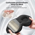 thumbnail image 4 of Eye Mask for Sleeping, Sleep Masks for Women and Men, Soft and Breathable Sleeping Mask, 4 of 5