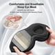 thumbnail image 4 of Eye Mask for Sleeping, Sleep Masks for Women and Men, Soft and Breathable Sleeping Mask, 4 of 5