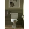thumbnail image 5 of Kohler K-3817-0 1.28 GPF Memoirs Stately Comfort 2 Piece Elongated Chair Height Toilet - White, 5 of 7