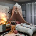 thumbnail image 3 of Fashion Bed Canopy Multipurpose Punch-free Breathable Bed Curtain Wash, 3 of 5