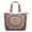 White-277, variant on Abstract Decorative Pattern Travel Tote - Lightweight & Travel-Ready Design