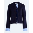 thumbnail image 7 of Free Assembly Women's and Women's Plus Cropped Sweater Jacket, Sizes XS-4X, 7 of 7