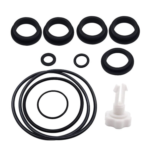 Injueey Kit de reparación de filtro de arena con juntas tóricas y juntas de bomba Kit de reparación de filtro de arena y junta tórica de Decoración del hogar blanco