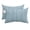 Blue, Denim, White, variant on Teal Striped Outdoor Pillows for Chaise Lounge Chair Waterproof Lumbar Pillows with Insert&Adjustable Elastic Strap Beach Headrest Pillow Farmhouse Stripes Modern Vintage Pillow for Pool 12"x20"