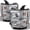 Ultra Shine Sterling Chrome Plated Housing, variant on AKKON - For Chevy Silverado Black Bezel LED Daylight Light Tube Design Projector Headlights Front Lamps