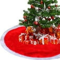 thumbnail image 5 of Rovga Mini Christmas Tree Skirt Desktop Christmas Tree Decoration Christmas Supplies Christmas Tree Apron Tree Decoration Atmosphere, 5 of 8
