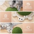 thumbnail image 5 of 1 PC divertido rodillo gato juguete pista de madera bolas giratorias para gatito, 5 of 5