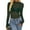 Dark Green, variant on FreshPretty Lace Tops for Women See Through Mesh Top Crew Neck Long Sleeve Fitted Sheer Party Club Outfits Fall Fashion
