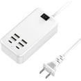 thumbnail image 6 of ZGDong USB C Charger Station, 6 Ports USB Charging Station, Multi USB Charging Station Compatible with iPhone/Samsung/Tablet and Other Multiple Devices, Power Strip with ON/Off Switch, 6 of 8