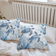 thumbnail image 5 of Retro Sea Turtles Outdoor Pillow Covers Pack of 2 Ocean Sea Star Corals Animals Waterproof Throw Pillow Covers Decorative Cushion Cases for Patio Garden Tent Balcony Couch 18x18 inch, 5 of 8