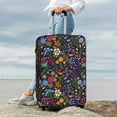 thumbnail image 4 of Wukai Flowers And Birds Elastic Luggage Cover: Personalized Protection for Your Suitcase - Fits 19~29-inch, Washable & Durable Travel Companion-Small, 4 of 8